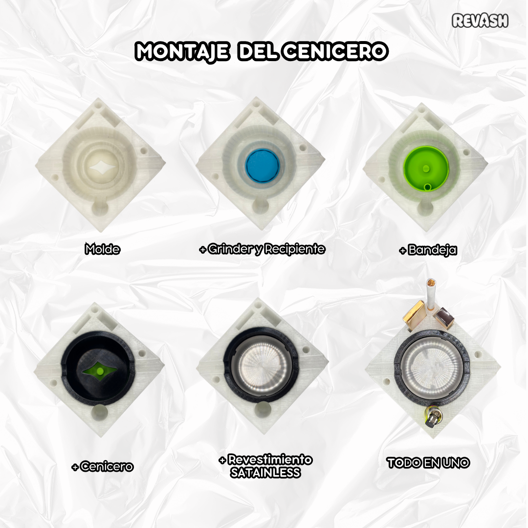 Ash Cube - Cenicero Todo en Uno