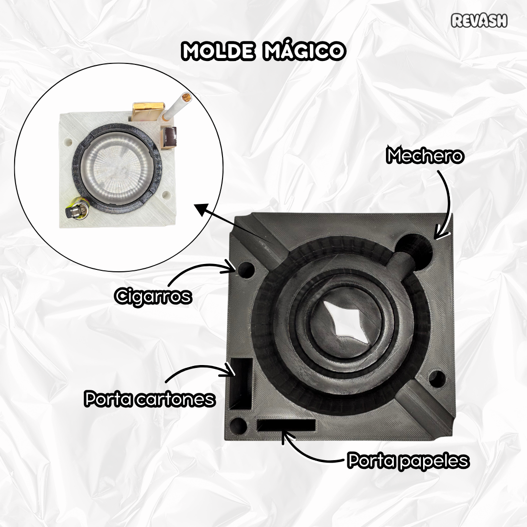 Black & Gold Edition - Ash Cube